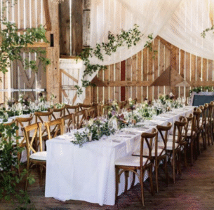wedding table decoration