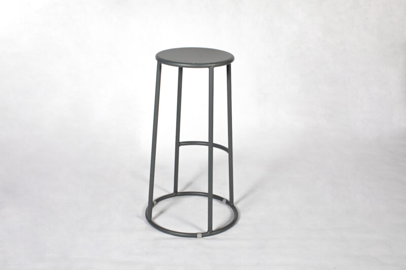 GEO Stool - Gunmetal Grey