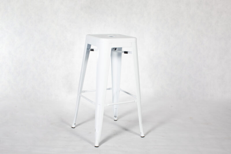 Tolix Bar Stool - White