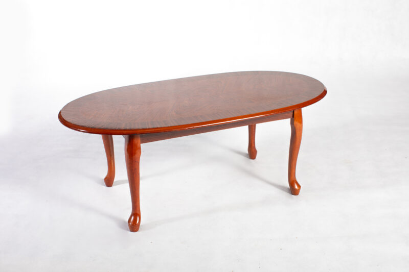 Wooden Oval Coffee table