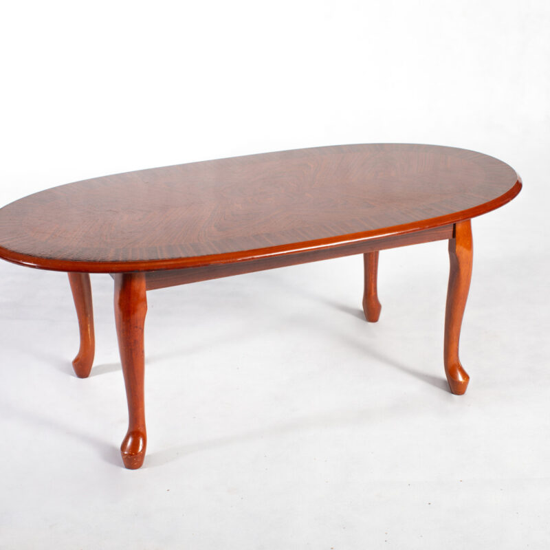 Wooden Oval Coffee table