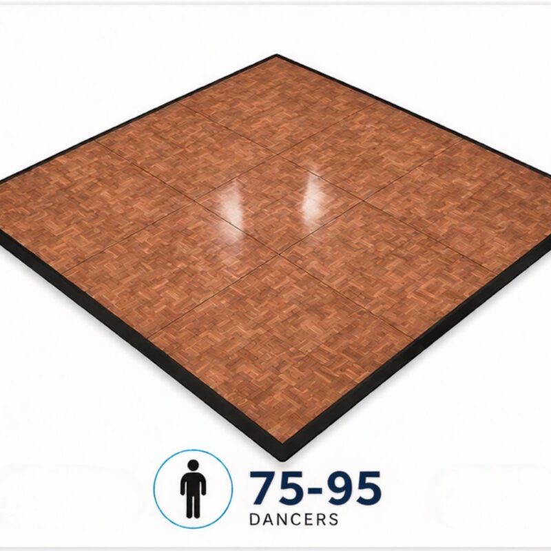 Parquetry Dance Floor (5.4m x 6.3m)