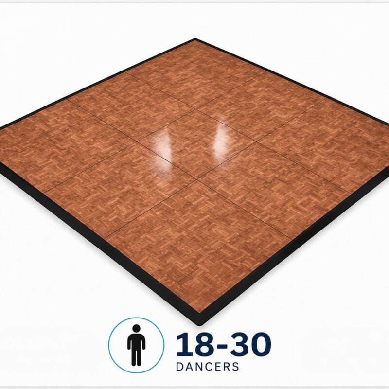 Parquetry Dance Floor (3.6m x 3.6m)