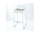 Wire Bar Stool - White