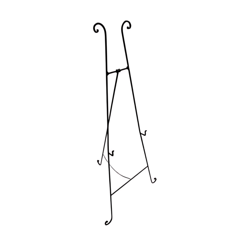 Wrought Iron Easel