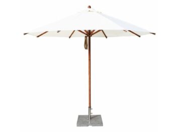 Bamboo Market Umbrella & Base
