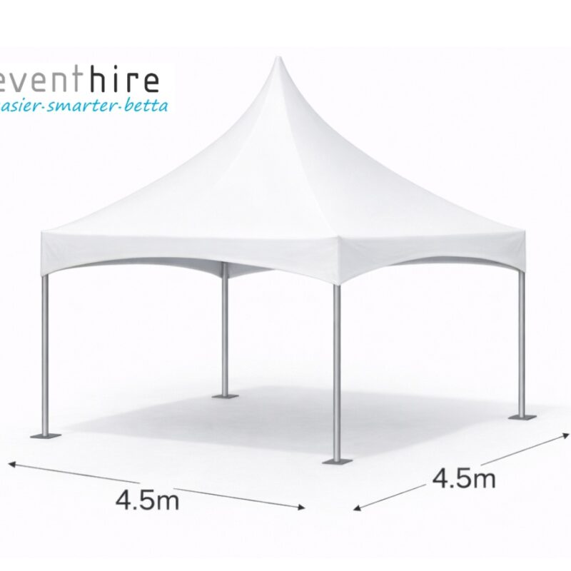 Classic Peaked Marquee - 4.5m x 4.5m