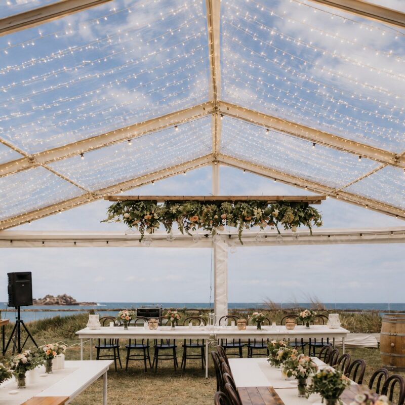 Clear Roof Marquee - 10m x 20m